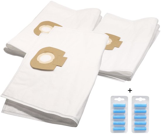 Nilfisk Alto / WAP / KEW / AERO 20/25 stofzuigerzakken 10 stuks + 10 geurstaafjes (Propex Parts)