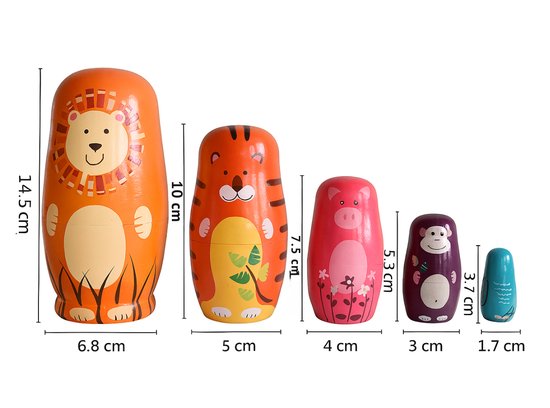 Russische Matroesjka Russische Poppen Russische Pop Traditionele Matryoshka Pop 10st Nestelende Poppen Handgemaakte Cadeaus Voor Verjaardag Kerst Matroesjka Nesting Poppen