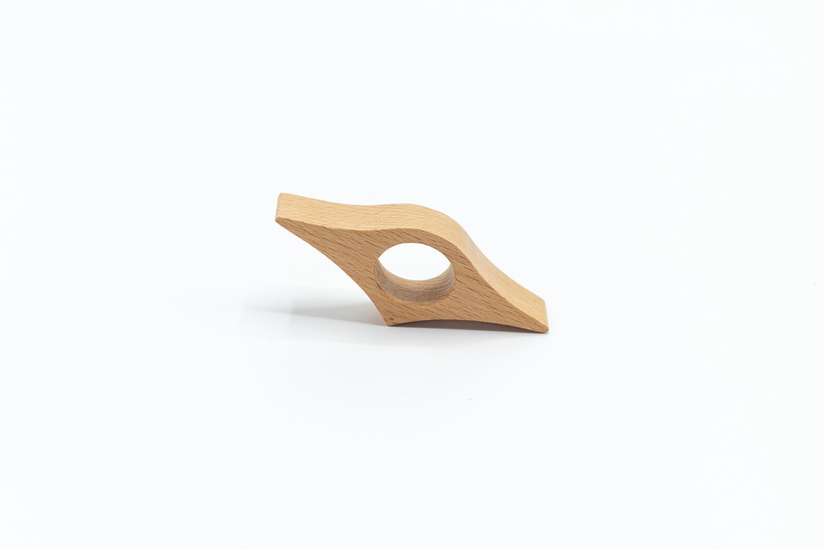 Piens Approved - Vingergrip - Hout