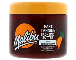 foto van Malibu Sun - Fast Bronzing Tanning Butter - Met Beta Caroteen - 300 ml