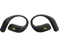 JBL Endurance Zone - Open ear Oordopjes - Oortjes Draadloos - Sport Oordopjes - Bluetooth - Sporten - Hardlopen - 32 uur - Spatwaterdicht - IP68 - Oorhaak - Zwart & Lime