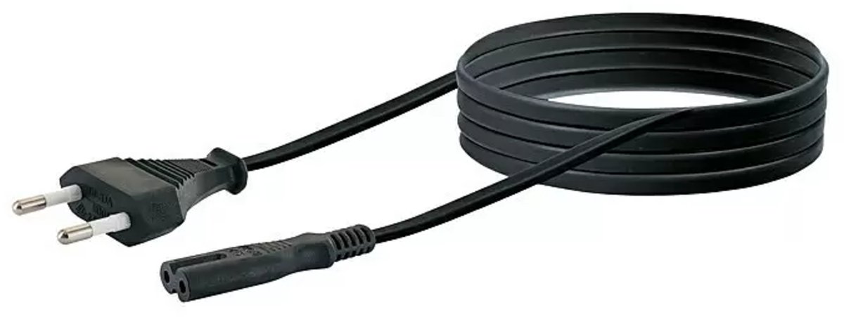 Kbstronics netsnoer / oplader geschikt voor JBL Partbox 100/110/200/ 710/1000 / Cinema 510 / Soundbar Bar 2.0 All-in-One - 1 Meter – foto 3