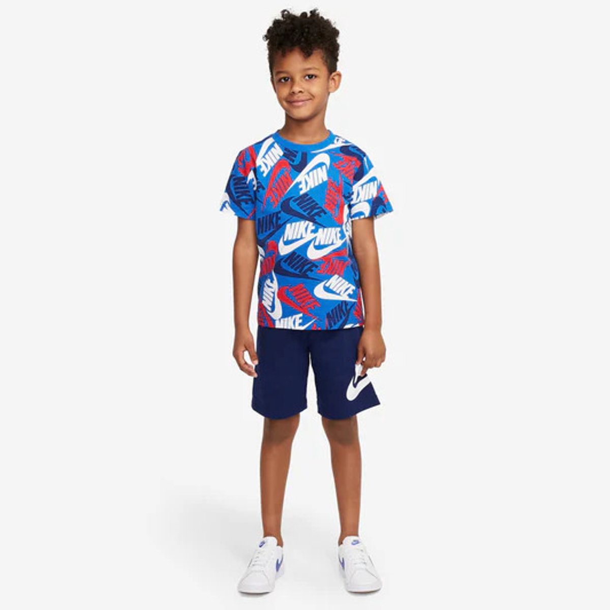 Nike 2-delig kledingset 80-86CM 18 Maanden – Jongens Blauw