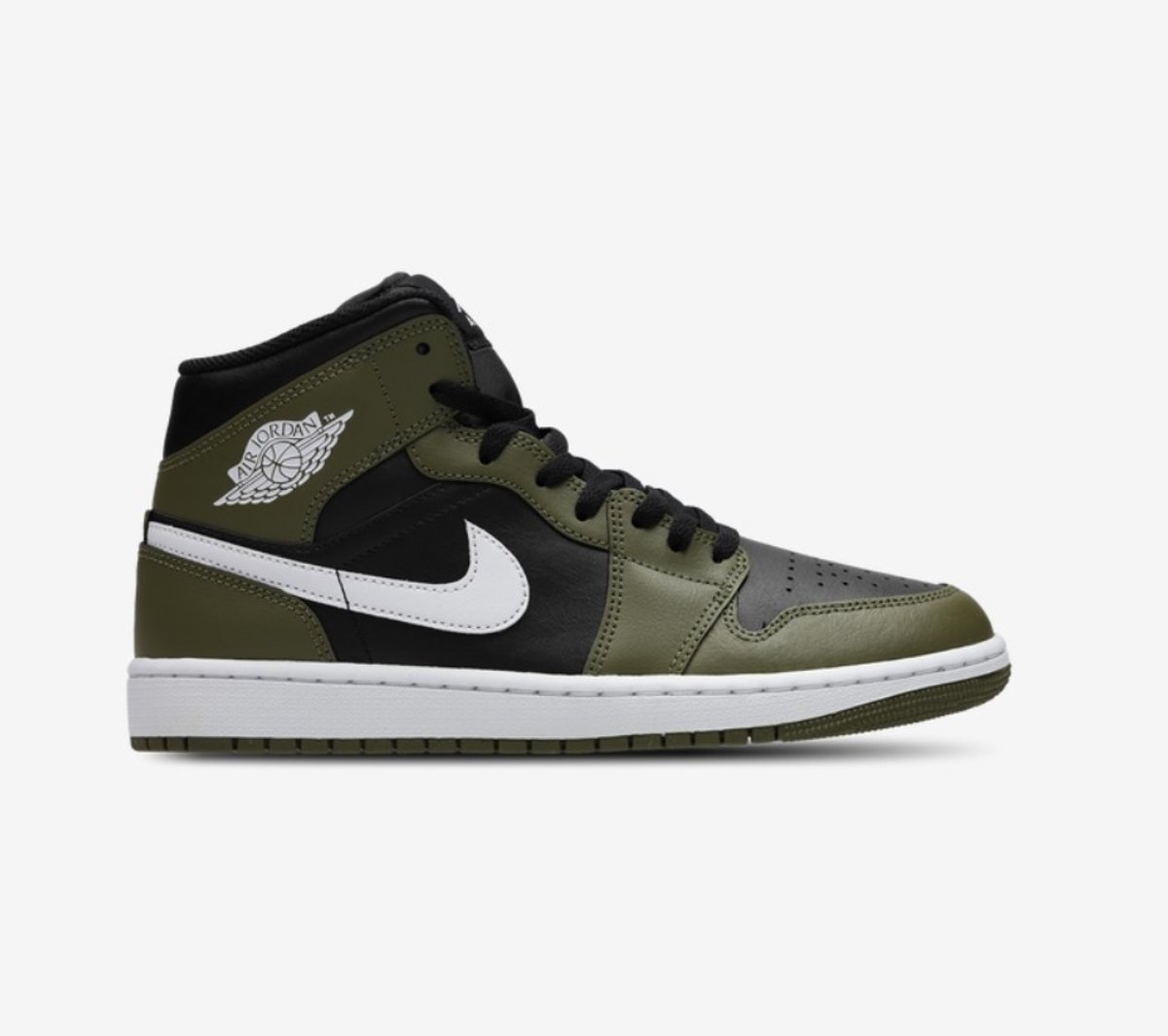 Jordan Jordan 1 Mid Zwart