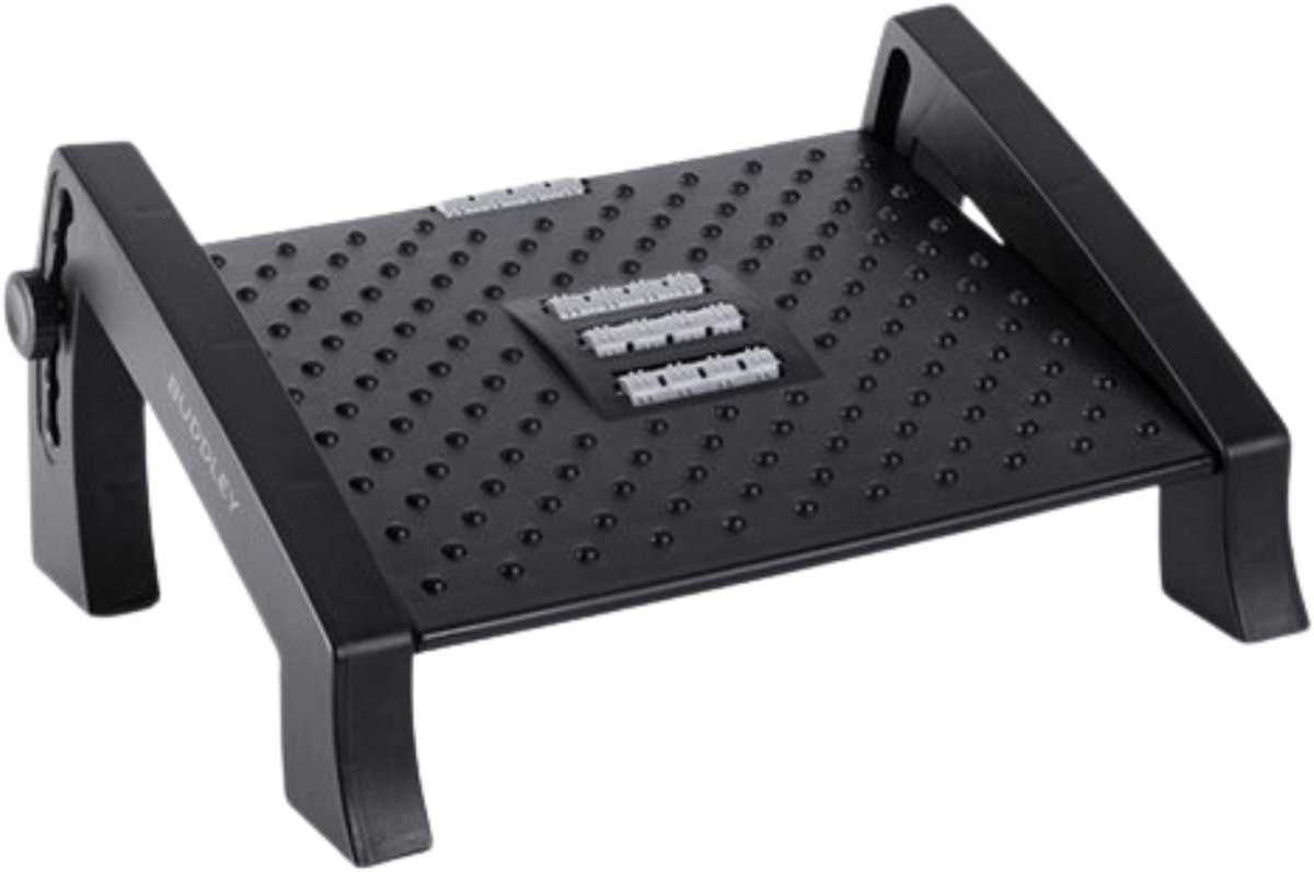 BUDDLEY® Voetensteun Bureau Verstelbaar - Voetensteun Bureau