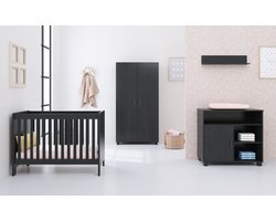 Cabino Babykamer Zoe Zwart 3 Delig