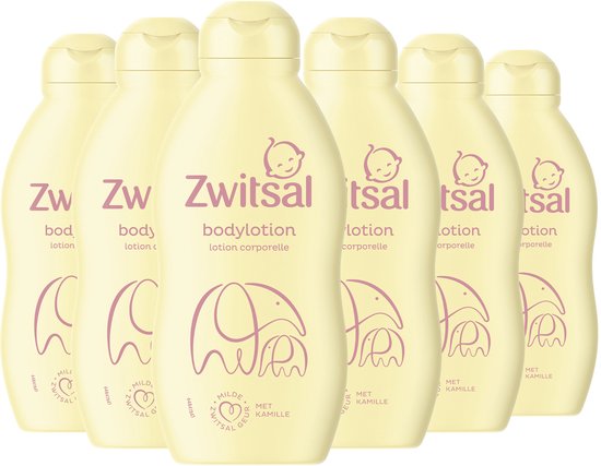 Zwitsal - Bodylotion - Baby - 6 x 200 ml — afbeelding 2