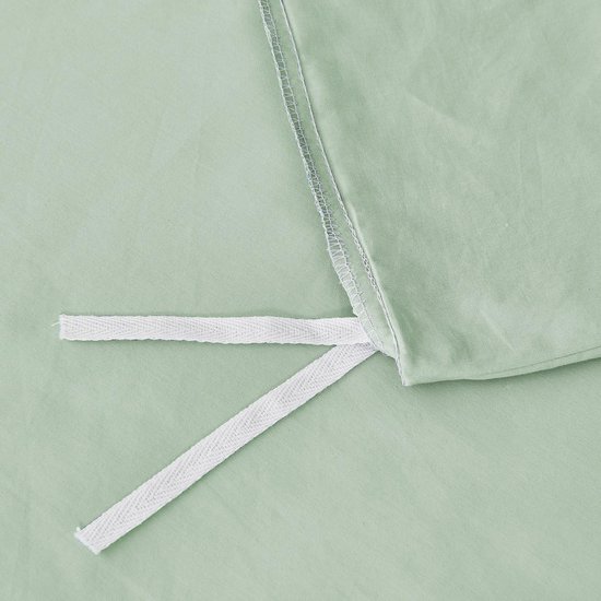 Eddie Bauer - Twin dekbedovertrekset, omkeerbaar katoenen beddengoed met bijpassende sham, geruite woondecoratie met knoopsluiting (bosgroen tartan groen, twin