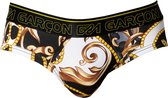 Garçon Slip Feuille GoldOr - TAILLE M - Sous-vêtements Homme - Slip Homme - Slip Homme