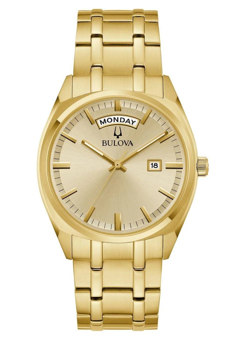 Bulova Surveyor 97C115 Horloge - Staal - Goudkleurig - Ø 39 mm