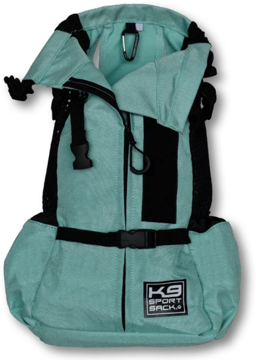 K9 Sport Sack - AIR2 - MEDIUM - Summer Mint - Hondenrugzak - draagtas hond - rugzak hond - draagzak hond - rugzak voor hond