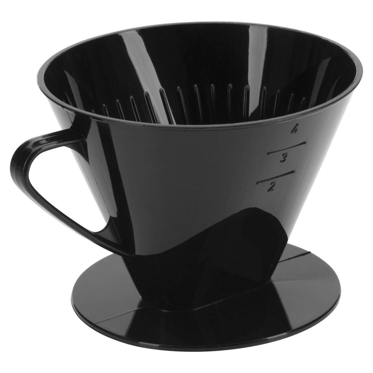 Ibenzoa® Koffiefilter – Klassieke Handmatige Houder voor 4 Kopjes