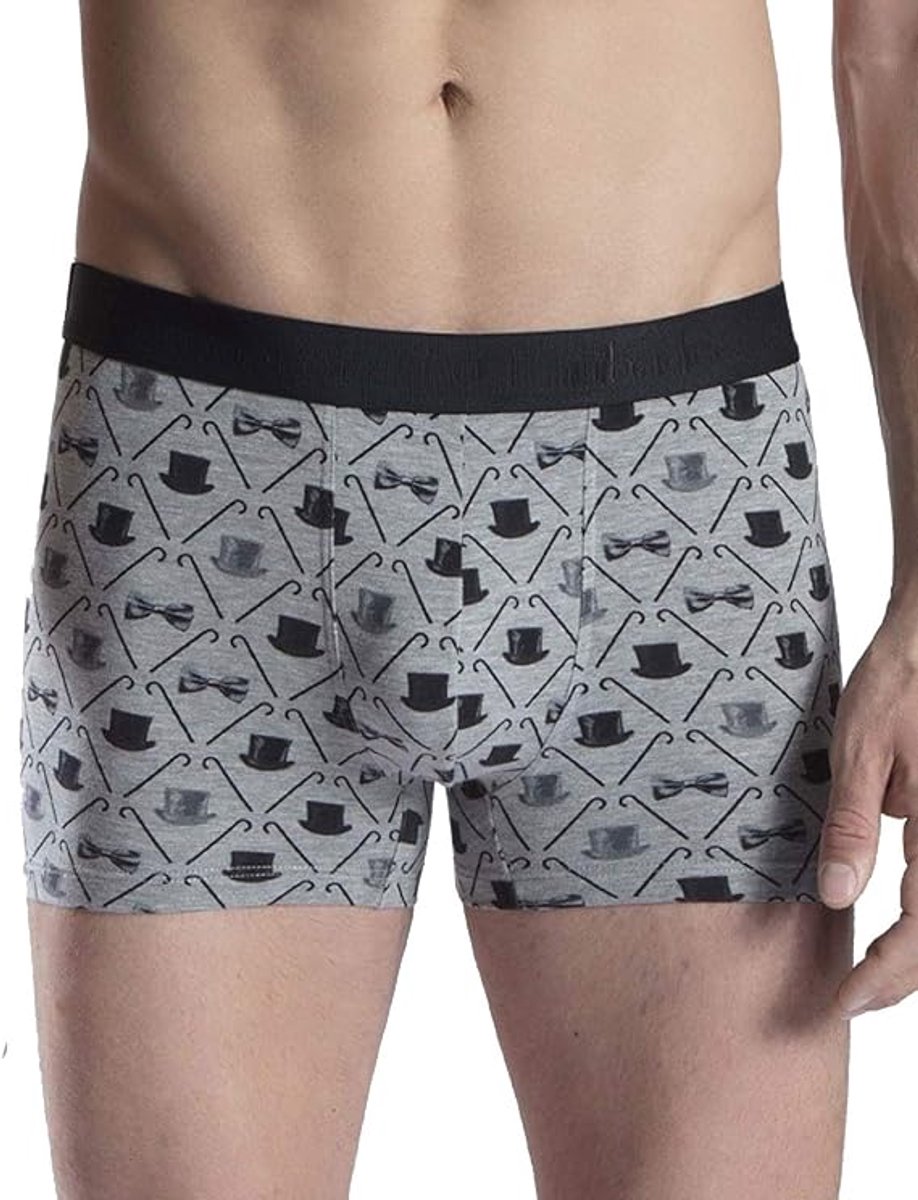 Aubade Men x Viktor & Rolf - boxershort - maat M - grijs/zwart - XB73M
