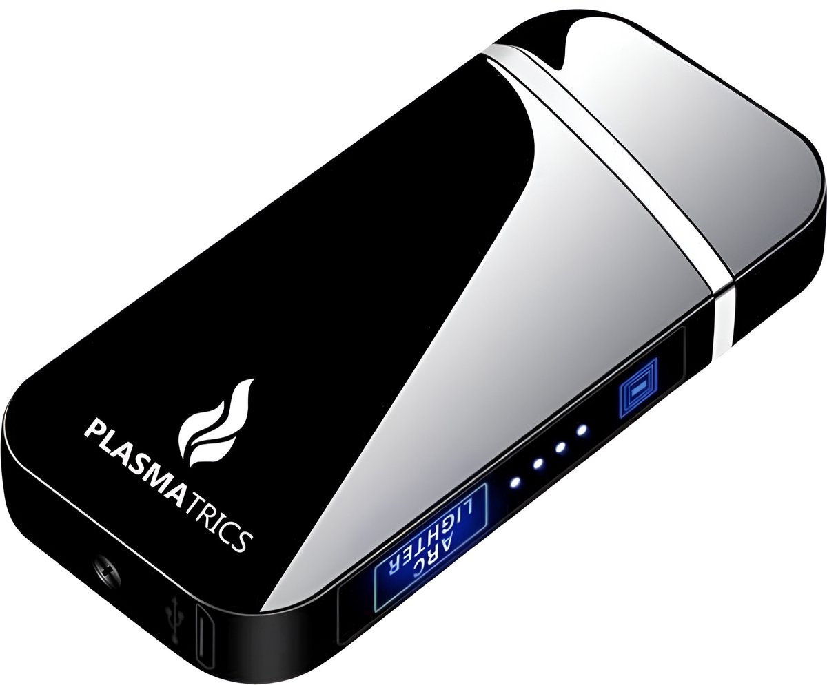 Goedkoopste Elektrische Plasma Aansteker | USB oplaadbaar | Wind en storm bestendig | Voor vuurwerk - Pyro liefhebbers| Plasmatrics - Zwart