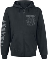 Powerwolf Crest - Metal Is Religion Heren Vest met capuchon - zwart - XL
