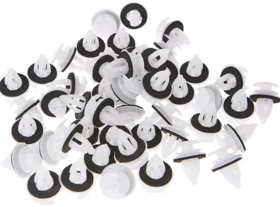 Lot de 25 clips de panneau de porte avec joint d'étanchéité, rivets de fixation pour Bumper , pour BMW E34, E36, E38, E39, E46, M3, M5, Z3, X5, Accessoires de vêtements pour bébé de voiture