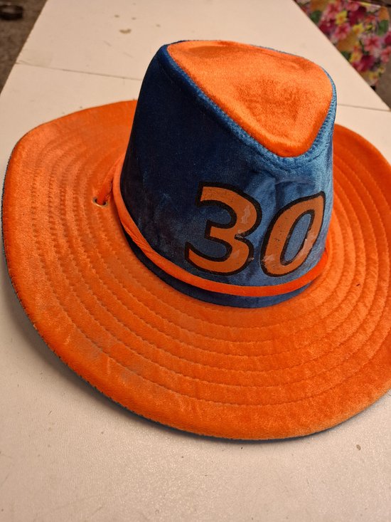 Verjaardag Cowboy Hoed 30 jaar