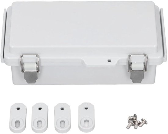 AXOTEN 304 roestvrij stalen schakelkast, verdeelkast, 40 x 30 x 14 cm, voor buiten, waterdicht, wandmontage, elektrische verdeler