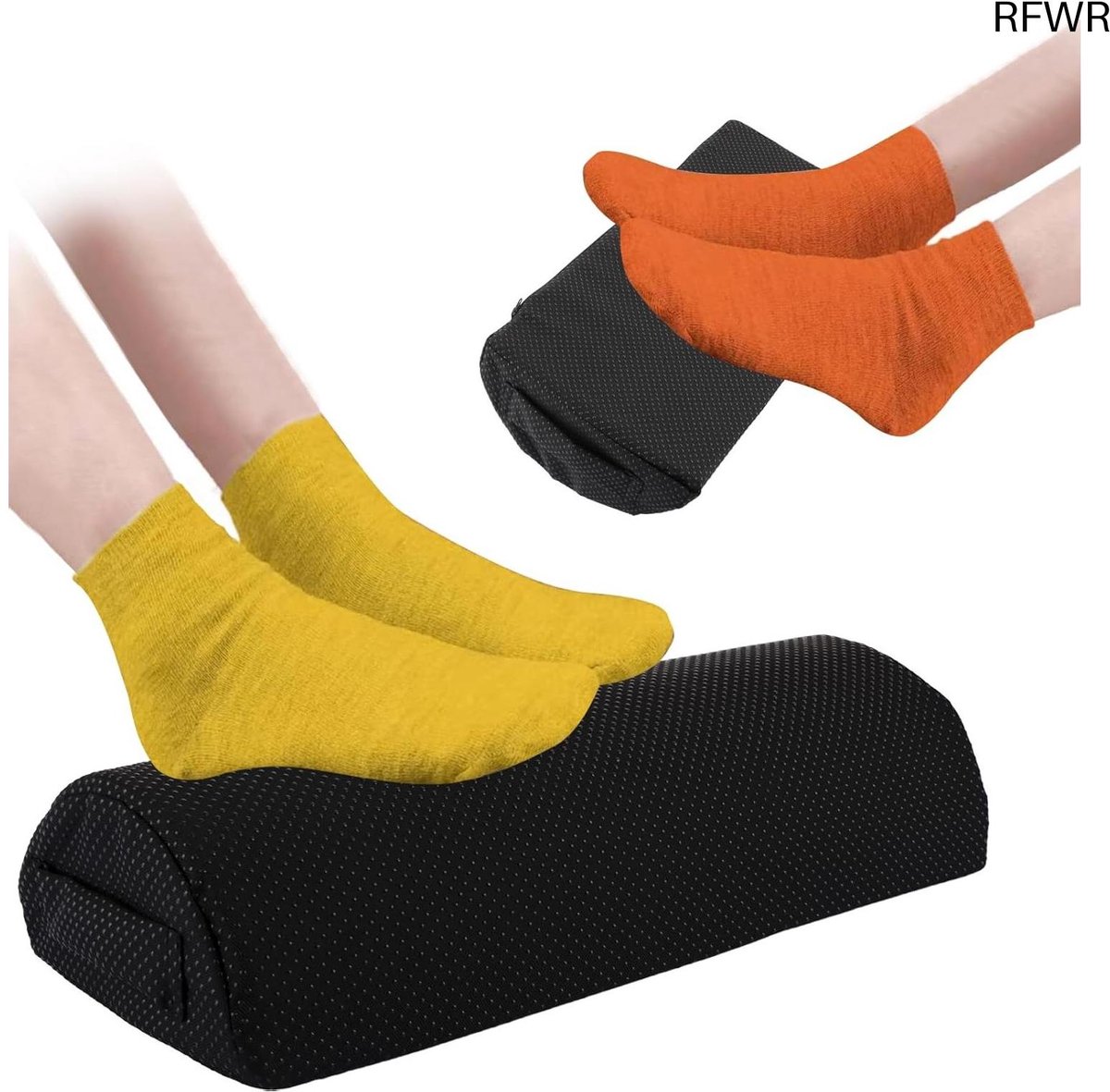 RFWR® Ergonomische Voetsteun voor Onder de Bureau, Verlicht Rug- en Schouderpijn, Ideaal voor Thuiswerk en Kantoor