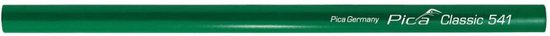 Eén groen Pica Classic 541 potlood met "Pica Germany Classic 541" op de zijkant.