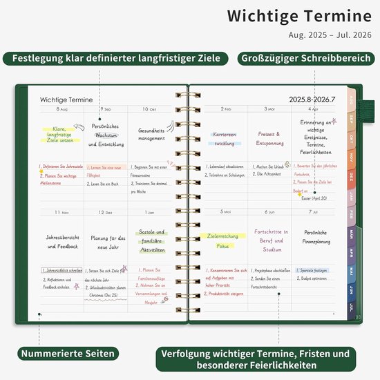 Planificateur d'études MKSS® - Planificateur de devoirs - Planificateur scolaire
