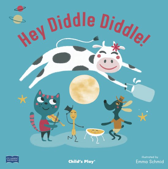 Classic Books with Holes Soft Cover- Hey Diddle Diddle - cover