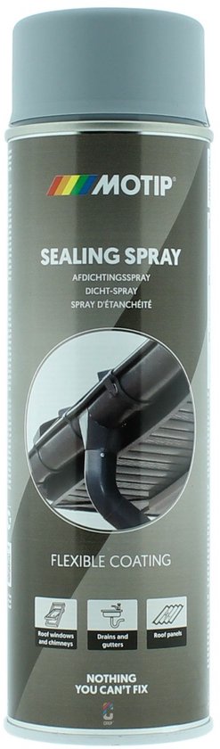 MoTip Afdichtingsspray GRIJS spuitbus 500ml