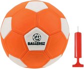 Ballersz Curve bal - Inclusief trainingsvideos en pomp - Maat 5 - Voetbal bal - Voetbal trainingsmateriaal - Kickerball - Voetbal spullen - Ballen - Curve ball