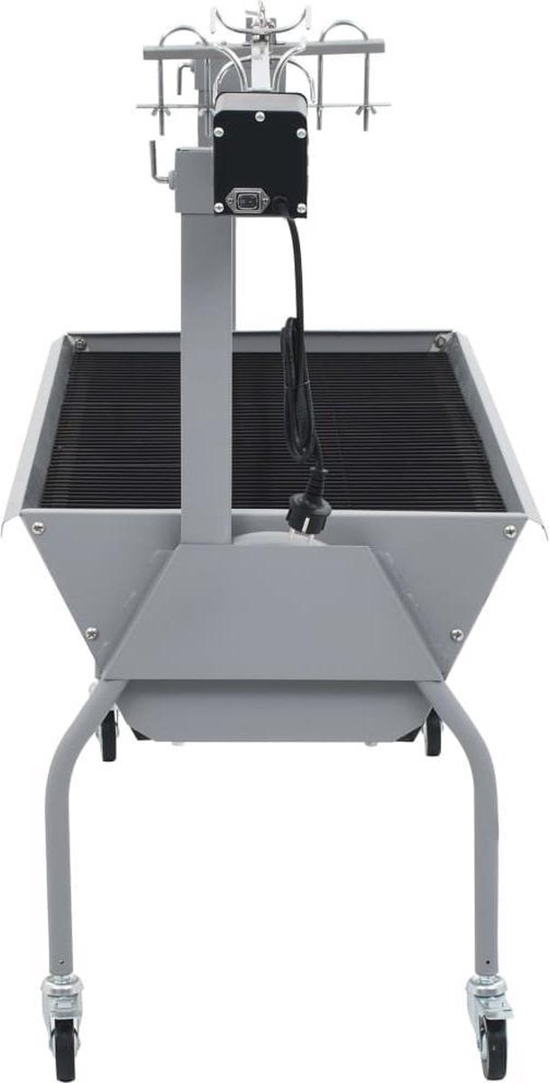 vidaXL Draaispit barbecue met elektrische motor van VidaXL — afbeelding 4