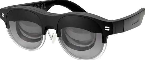 ASUS AirVision M1 - Smart Glasses - Micro OLED - 1920x1080 - 72 Hz - 1100 cd/m² - USB-C - Zwart