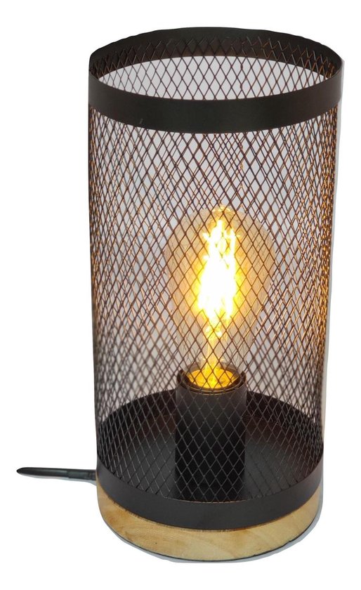 Industriële Hanglamp - Steinhauer - Metaal - Industrieel - E27 - L
