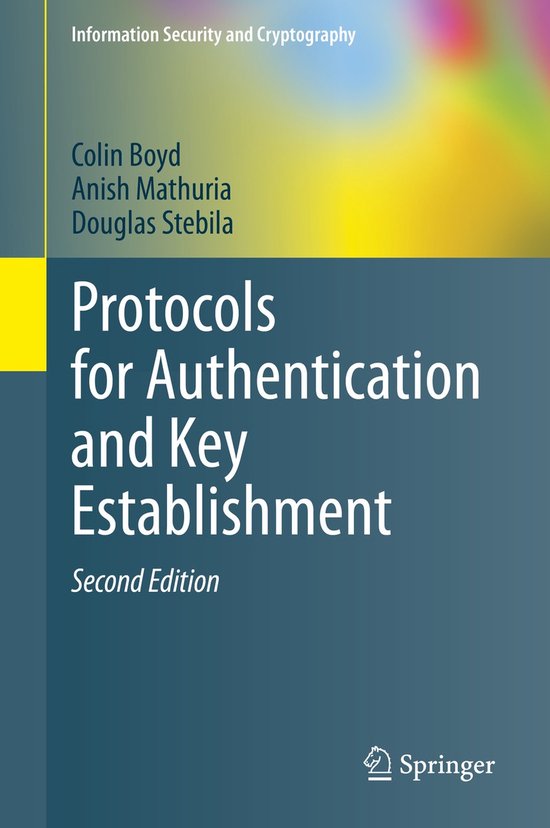Protocols for Authentication and Key Establishment - cover
