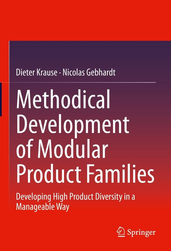 Methodical Development of Modular Product Families - cover