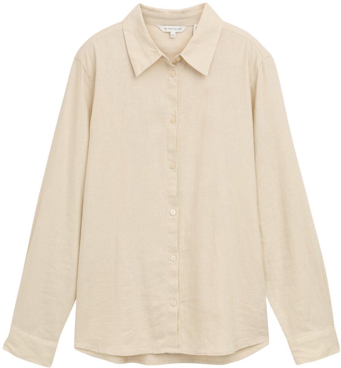 Tom Tailor Overhemdblouse met linnen
