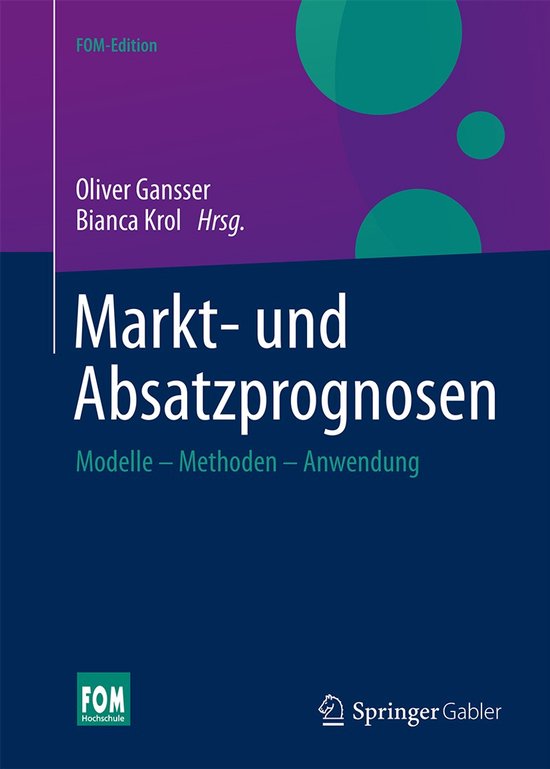 Markt- und Absatzprognosen - cover