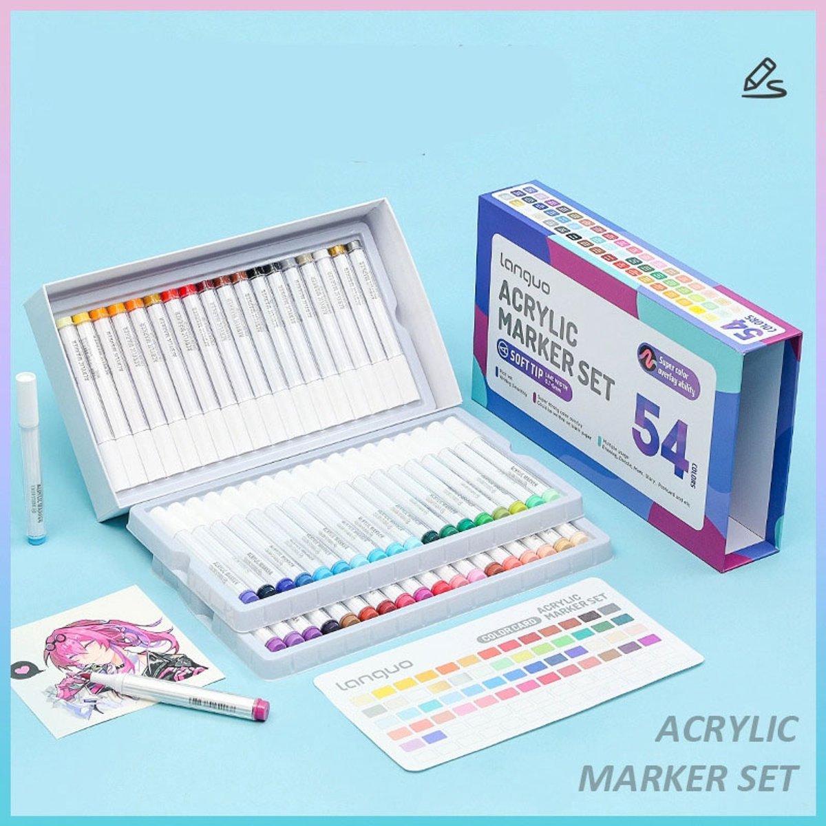 Ohuhu Alcohol based Art marker Brush & chisel - V330 Prune | Be Creative Shop