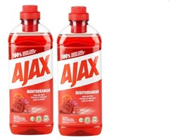 Ajax allesreiniger Mediterranean Red Flowers 1 liter x2