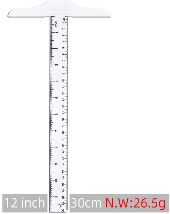 Liniaal | Inter | Kunststof | 20 cm kopen? | Heutink voor thuis