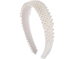 Romantische bruidssieraden met pareldiadeem en haaraccessoire voor de bruid - Bruiloft accessoires met parels voor een elegante look