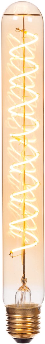 Lucide T32 - Filament lamp - Ø 3,2 cm - LED 3 StepDim (Memory) - E27 - 1x4,9W 2200K - Amber