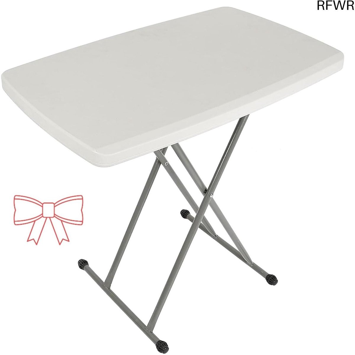 RFWR® Inklapbare Hoge Statafel - Weerbestendige Tuintafel voor Buiten en Binnen - Praktische Klaptafel voor Feesten en Kamperen