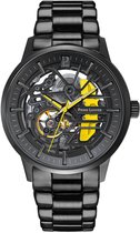 Pierre Lannier 344A449 - Horloge - Roestvrij staal - Zwart - 43 mm