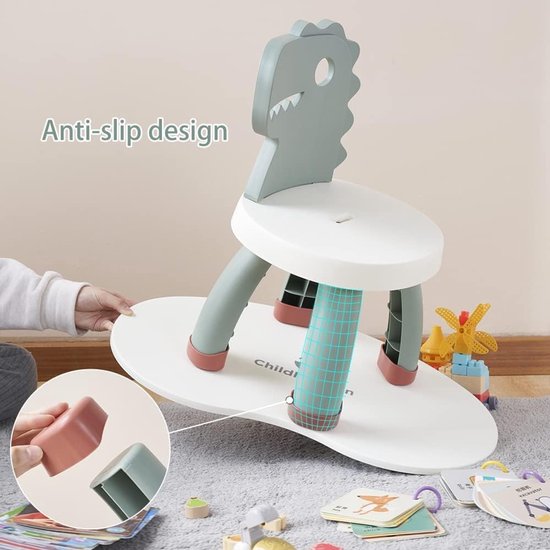 Bieco Stabiele tuinstoel voor kinderen, kinderstoelen voor buiten en