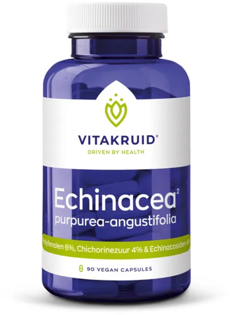 Vitakruid - Echinacea Purpurea-Angustifolia - 2 x 90 vegancapsules - Voordeelverpakking