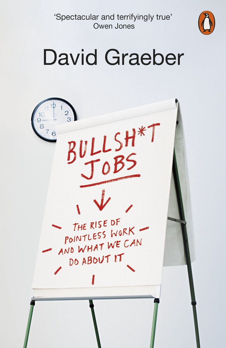 Omslag van Bullshit Jobs