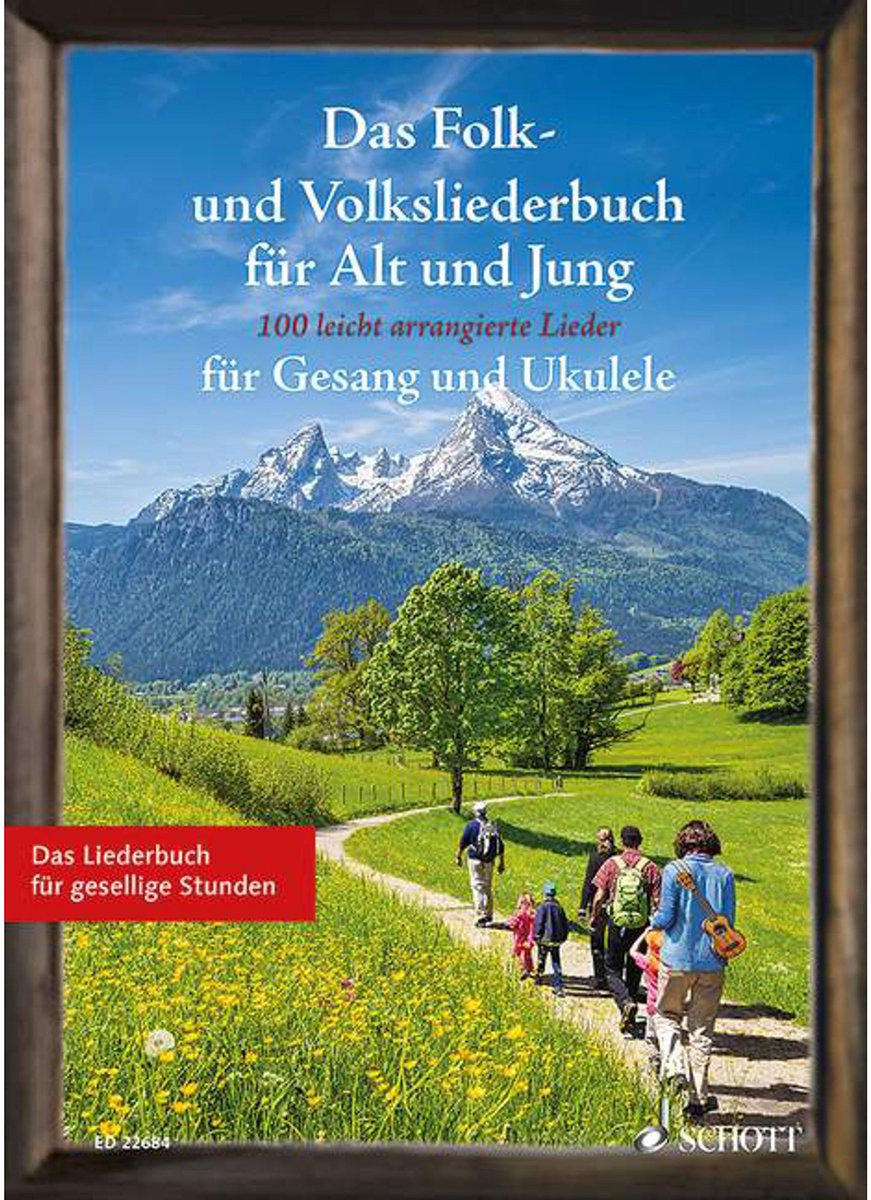 Schott Music Das Folk- und Volksliederbuch für Alt und Jung - Diverse songbooks