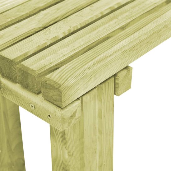 vidaXL Eetkamerbank 150x27,5x45 cm FSC geïmpregneerd grenenhout