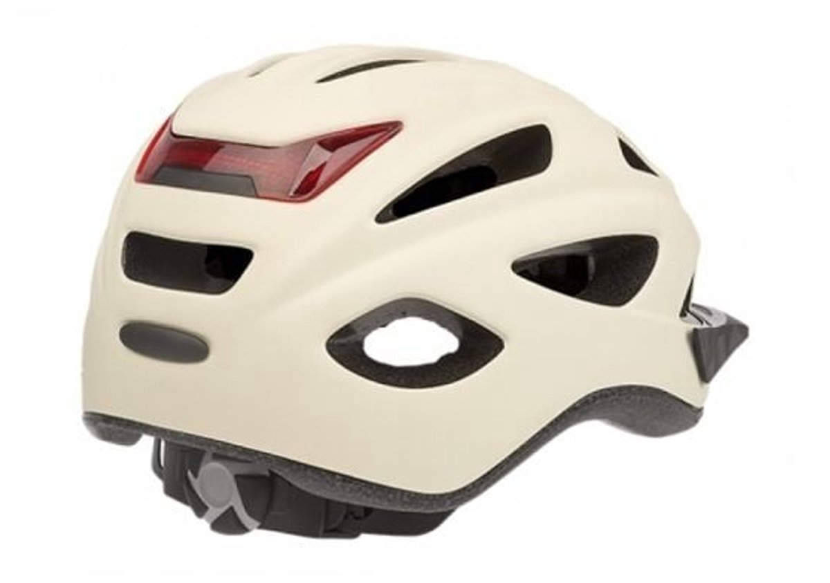 Polisport City GO fietshelm - Maat L (58-61cm) - mat crème