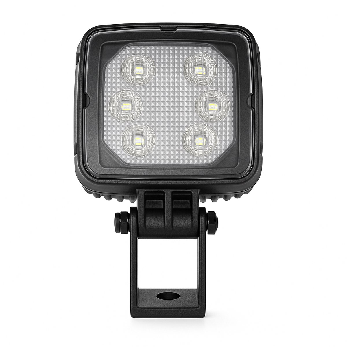LED Werklamp 12V/24V – 6 LEDs – Waterdicht IP67 – Breedstraler – Voor Tractor, Vrachtwagen, Auto, Boot, Caravan – Zwart