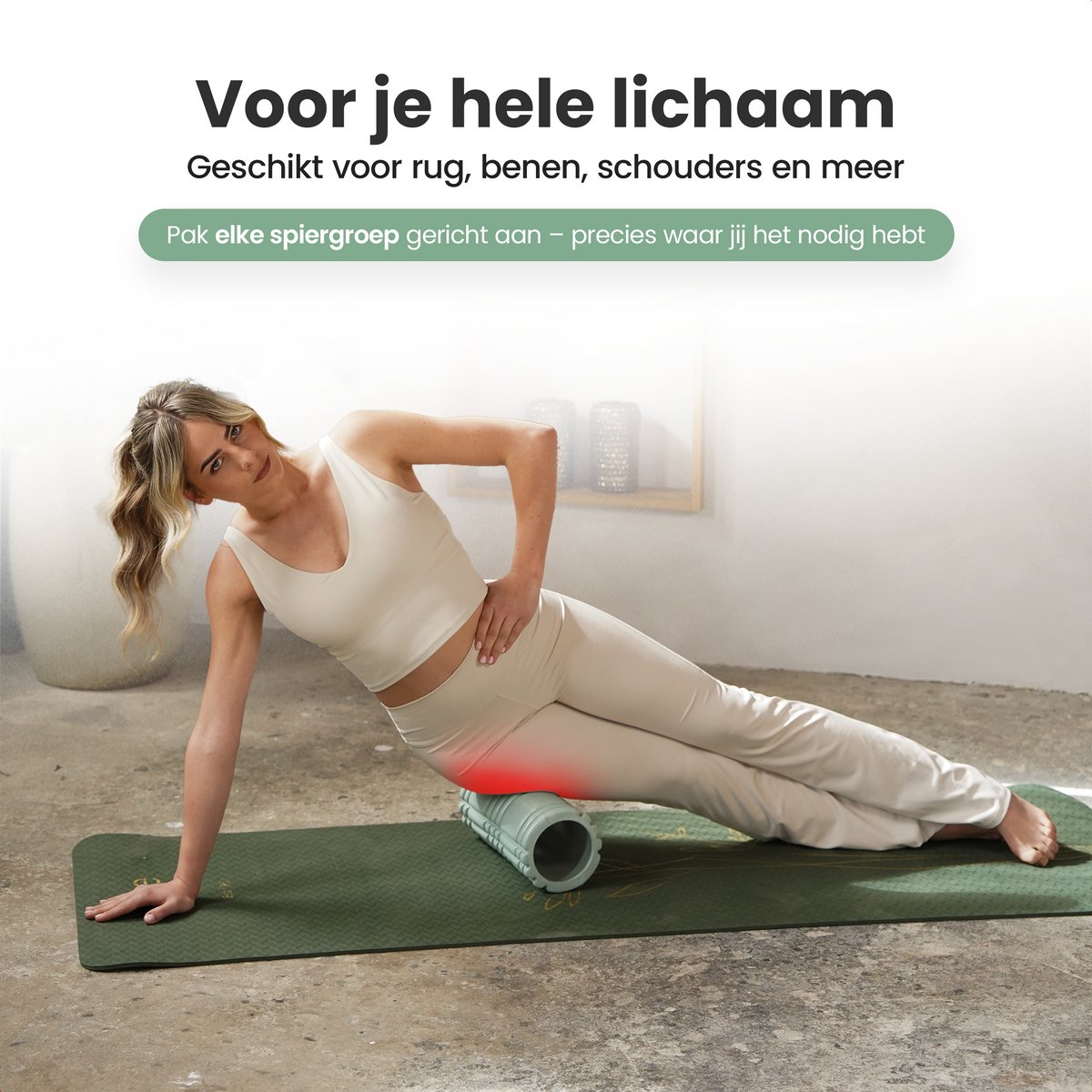 Ryce® Foam Roller - Beginner Massageroller thumbnail 3
